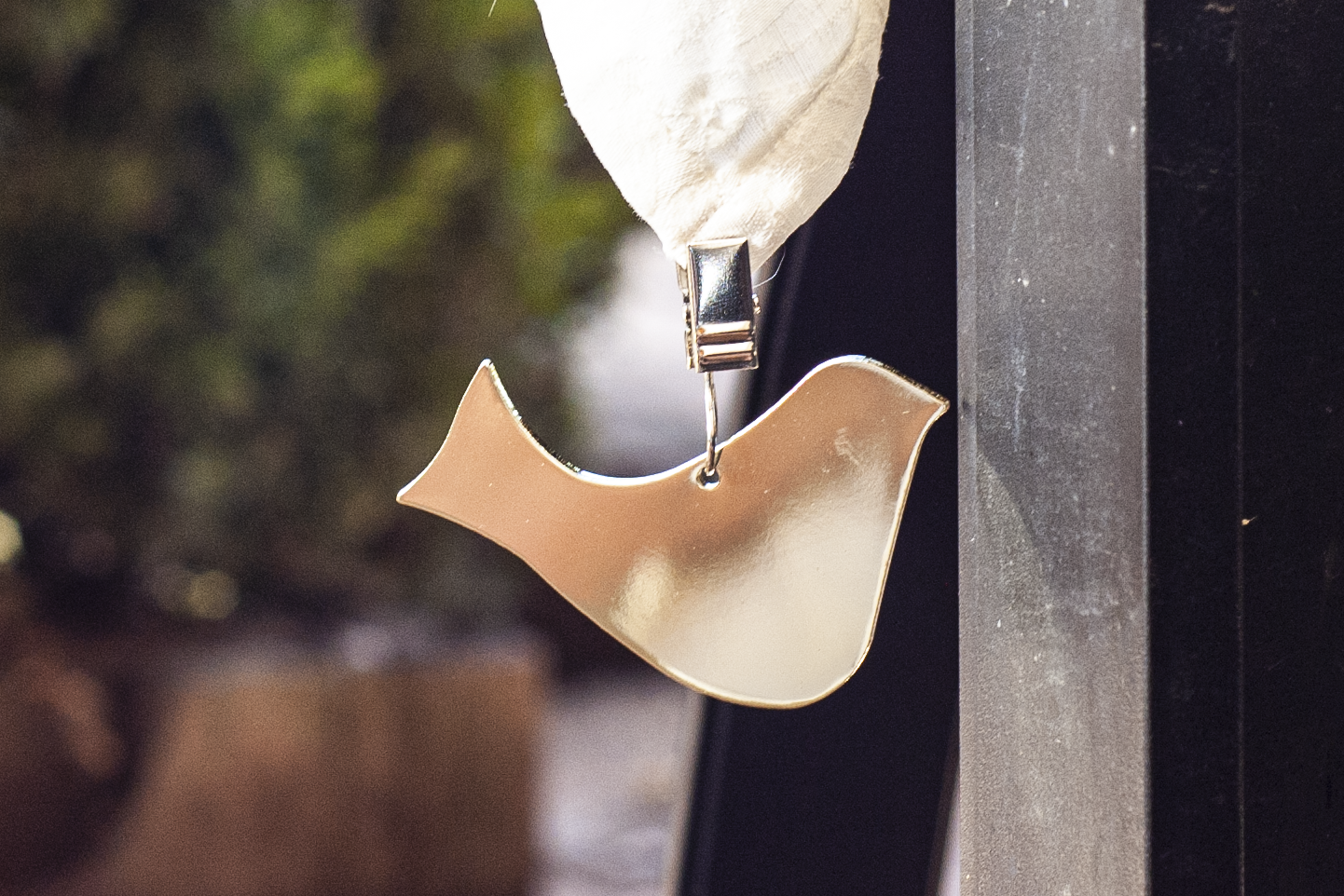 Bird table cloth weight - 4 piece set - Rose Gold - 5x6x.5cm