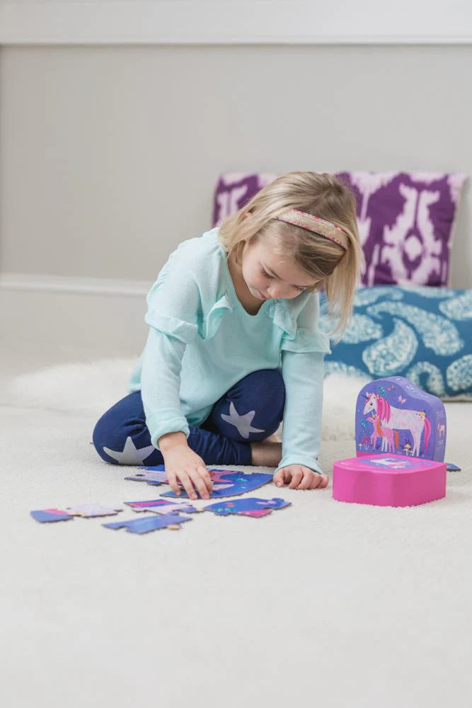 Crocodile Creek Children's Mini Puzzle - Unicorn Magic