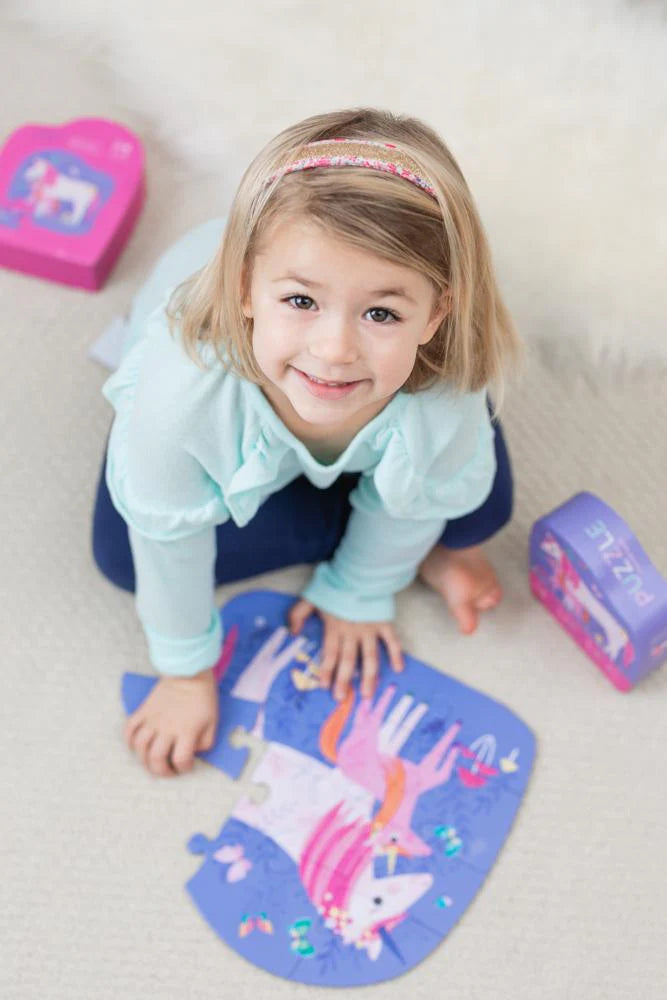 Crocodile Creek Children's Mini Puzzle - Unicorn Magic
