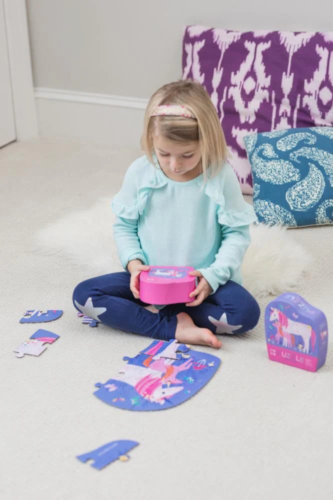 Crocodile Creek Children's Mini Puzzle - Unicorn Magic