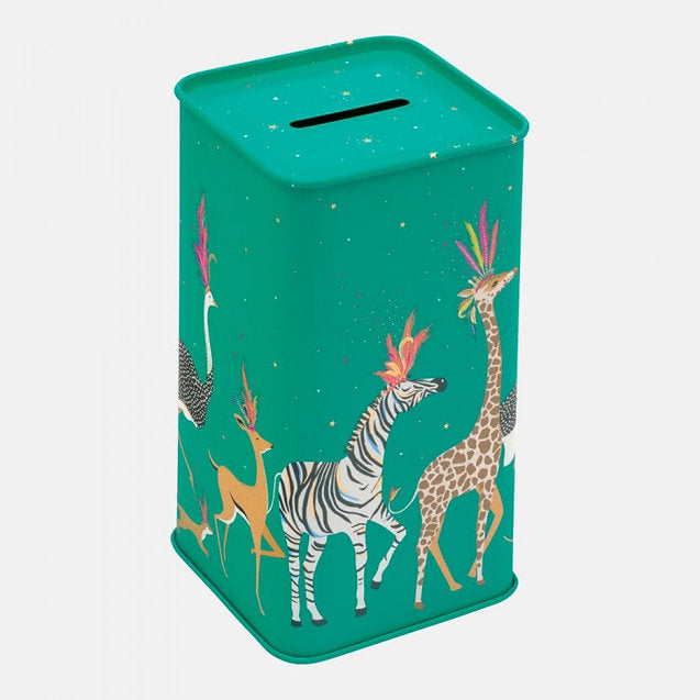 Sara Miller Animal Parade Money Box - 15x8cm