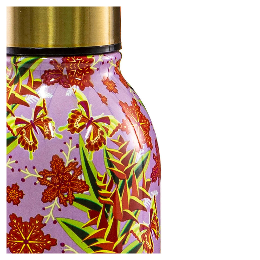 Ashdene Stainless Steel Insulated Drink Bottle - Butterfly Heliconia - 500ml