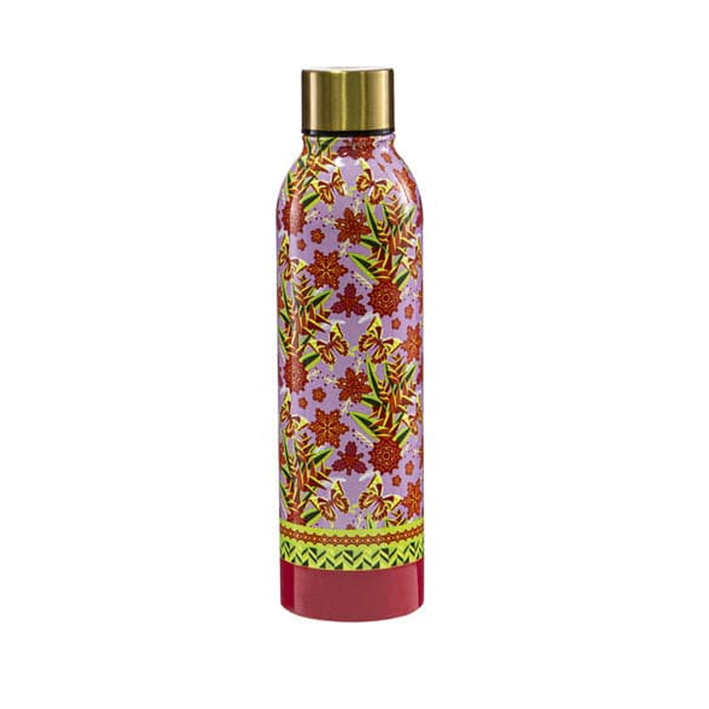 Ashdene Stainless Steel Insulated Drink Bottle - Butterfly Heliconia - 500ml