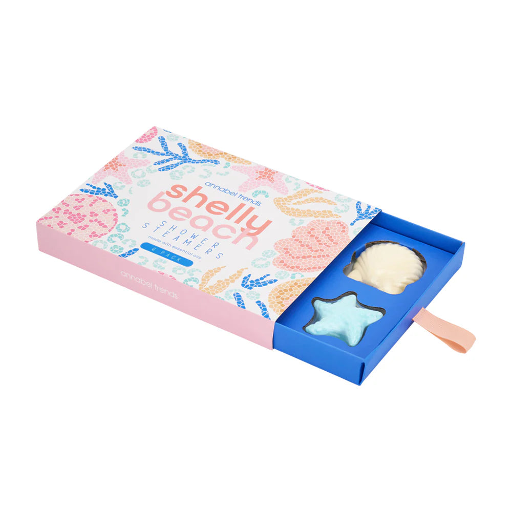 Annabel Trends Shower Steamer Gift Box - Shelly Beach 6pc