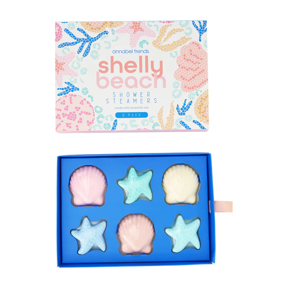 Annabel Trends Shower Steamer Gift Box - Shelly Beach 6pc