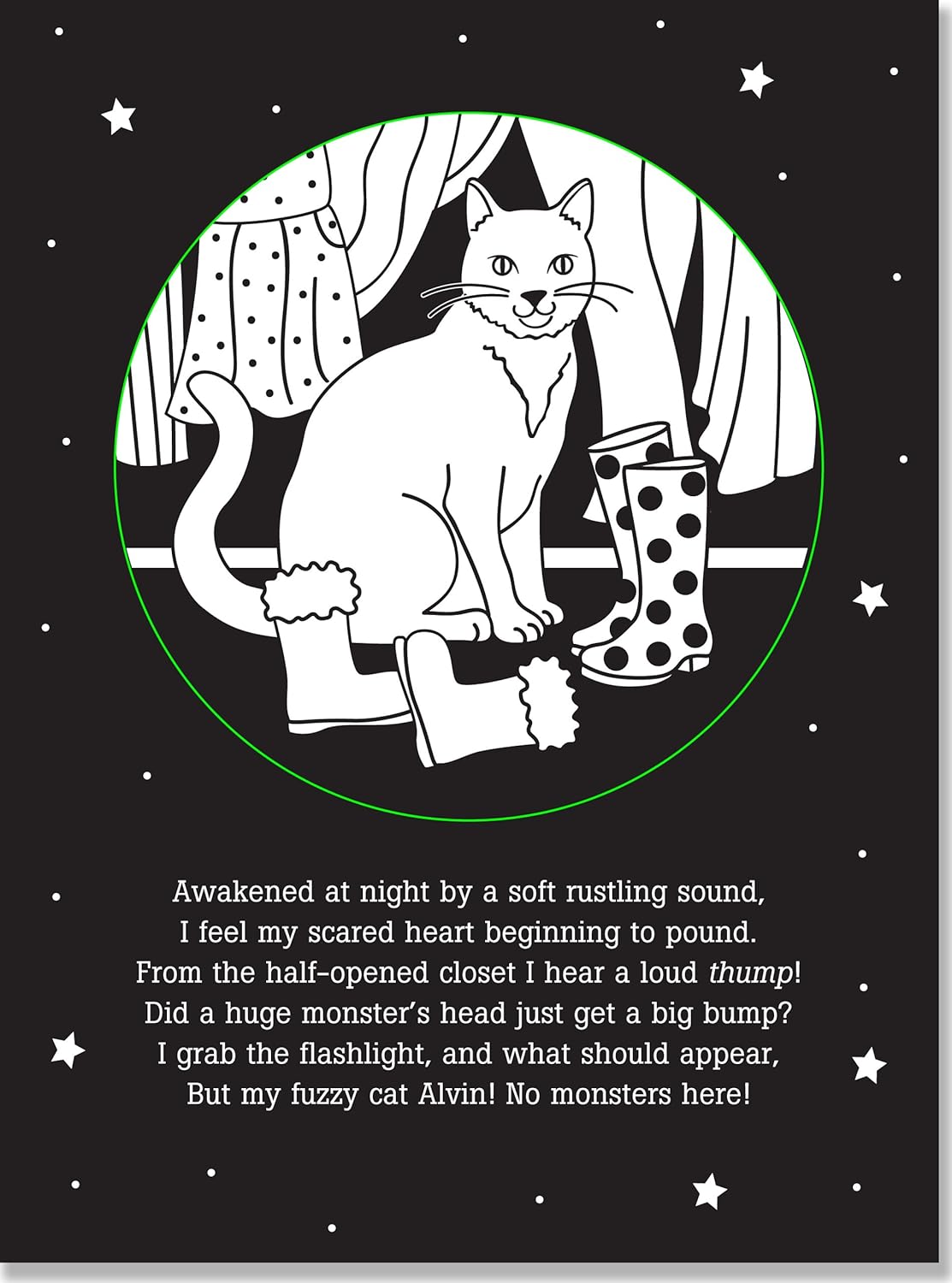 No Monsters Here! A Bedtime Shadow Book - Hardcover - 16.2x22.9cm