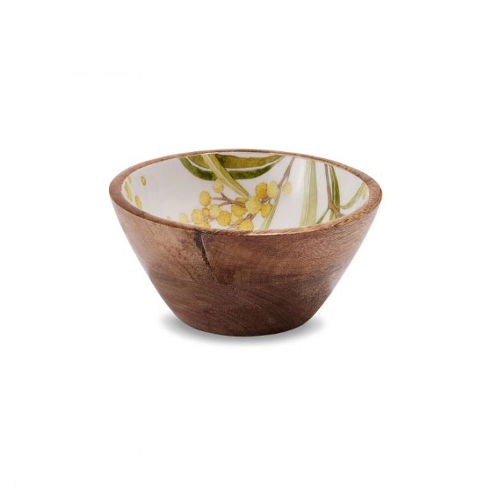 Madras Link Wooden Small Bowl - Golden Wattle - 7x15cm