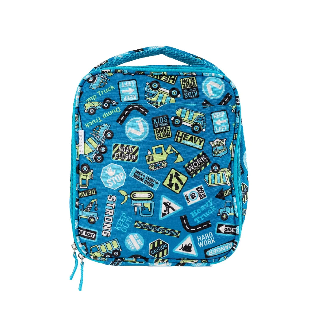 Out and About Construction Lunch Bag - 21x24.5x9cm