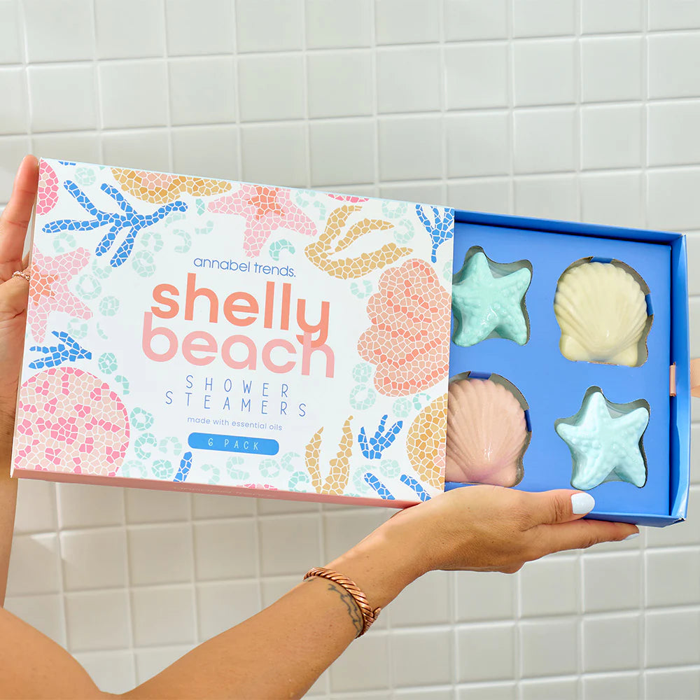 Annabel Trends Shower Steamer Gift Box - Shelly Beach 6pc