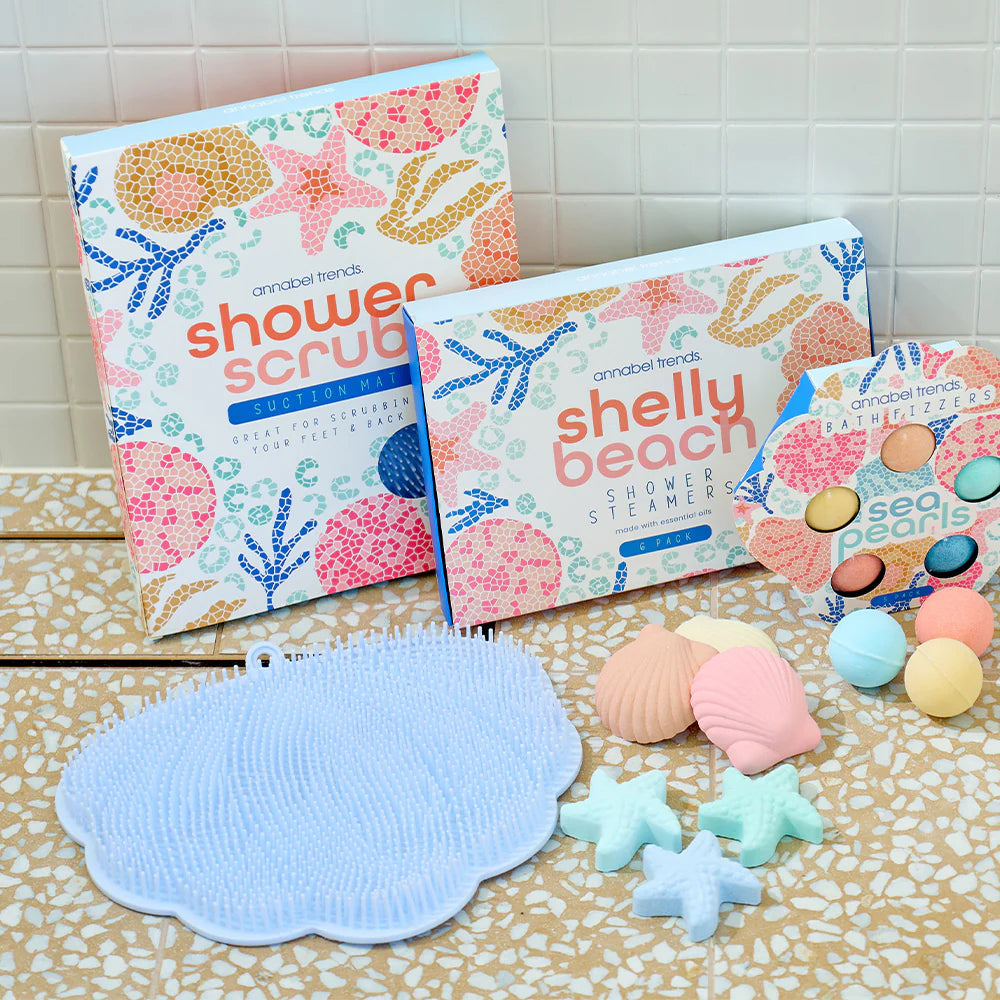 Annabel Trends Shower Steamer Gift Box - Shelly Beach 6pc