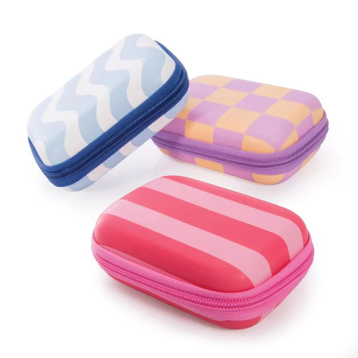 Canopy Interiors Fly With Me Zipper Case - Red and Pink - 8.5x5x12cm