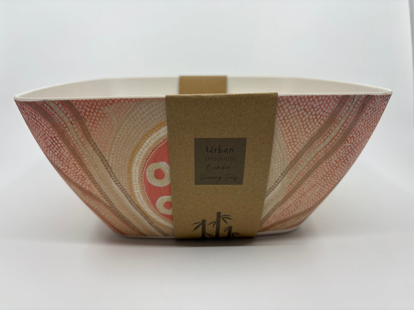 Urban Products Bamboo Serving Tray - Indigenous Art