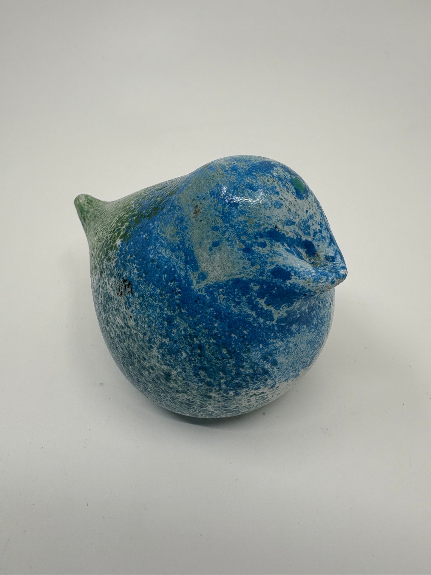 Pure Homewares Resin Bird - Blue and Green - 10x6x5cm