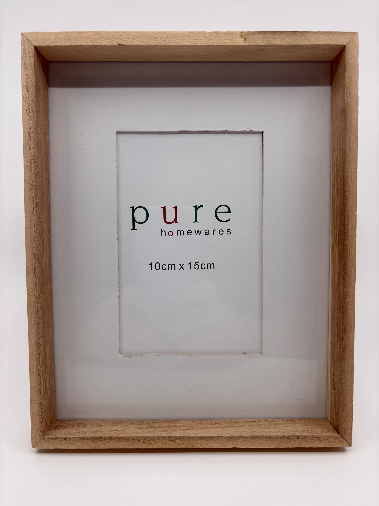 Pure Homewares Wooden Frame - 10x15cm