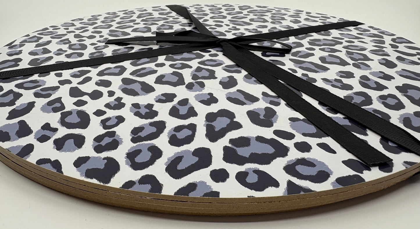 Emporium Home Leopard Print Placemat - Set of 3 - 35x0.3x35cm