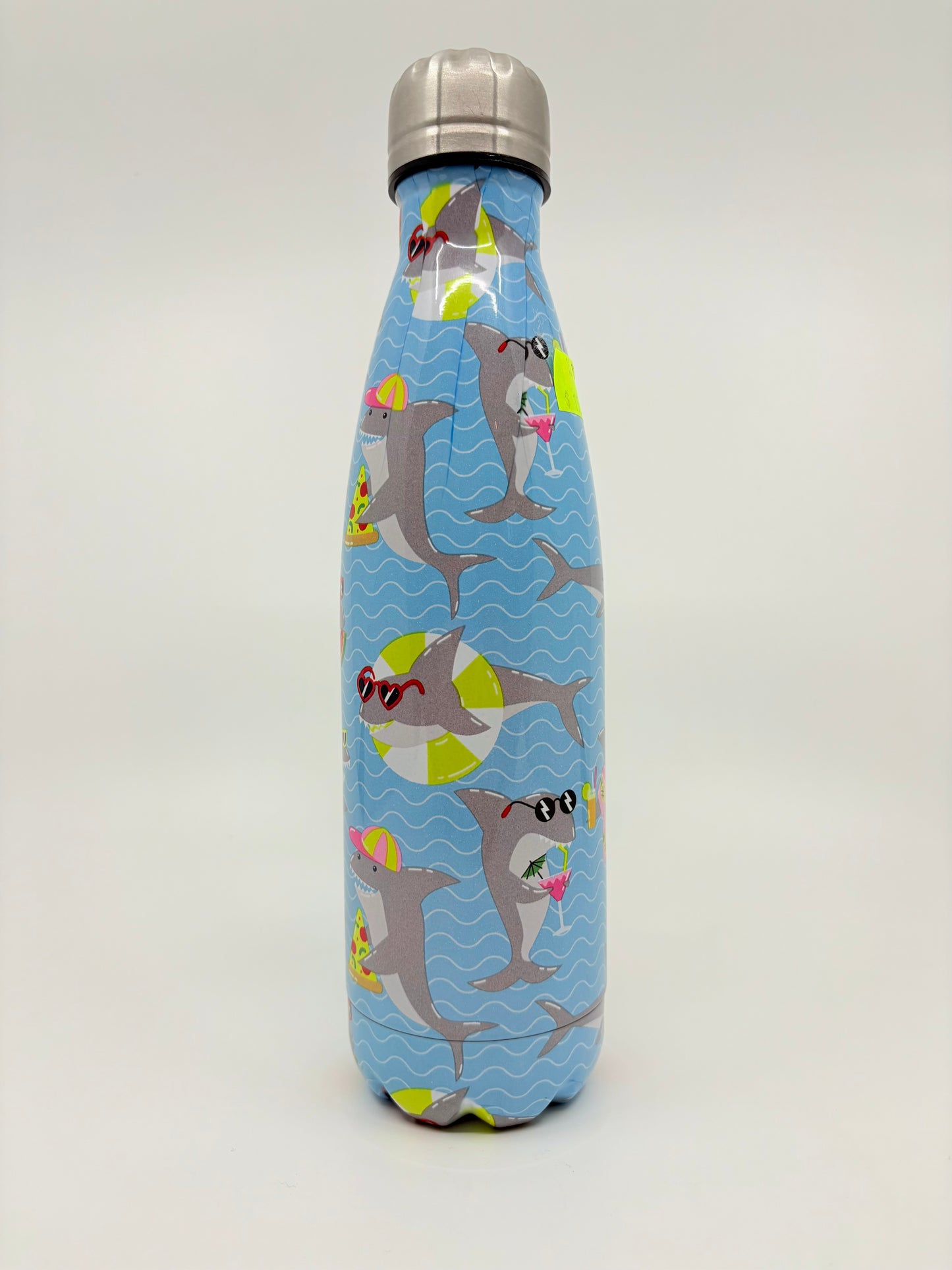 Porta Double Walled Stainless Steel Water Bottle - Summer Fun Jawsome