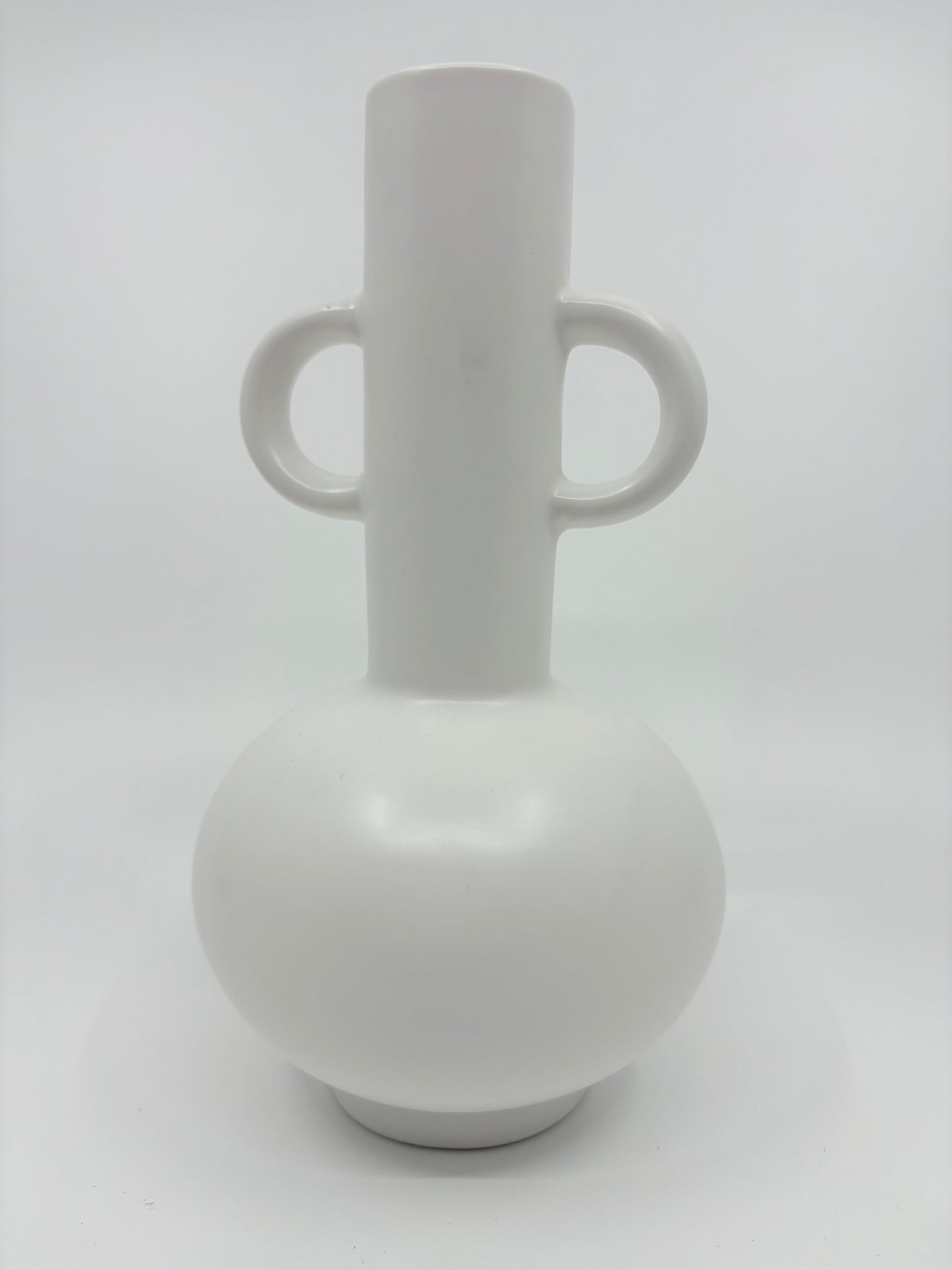 Pure Homewares Ceramic Double Handle Vase - 20x10cm