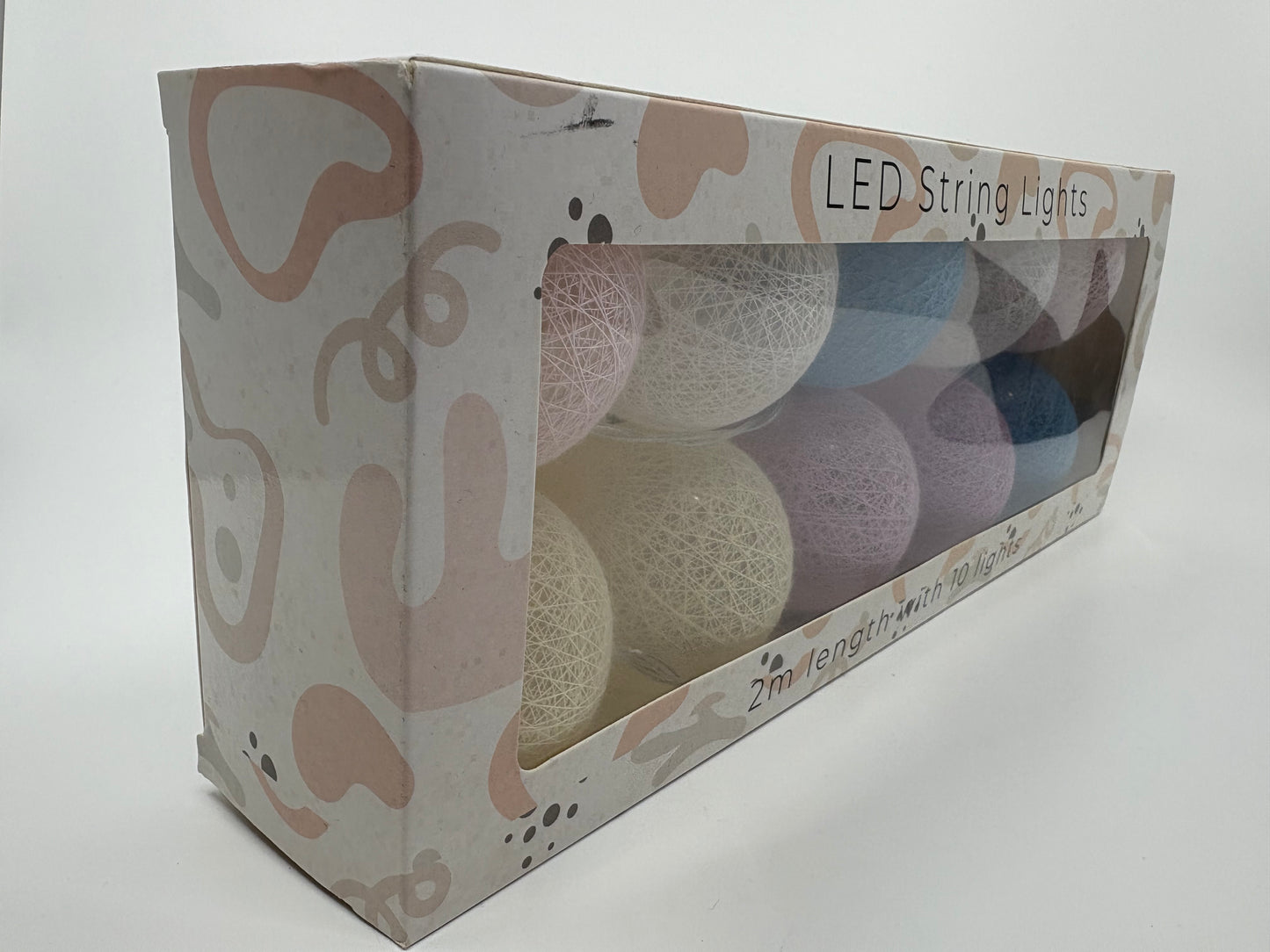 LED String Lights - 2m length with 10 lights