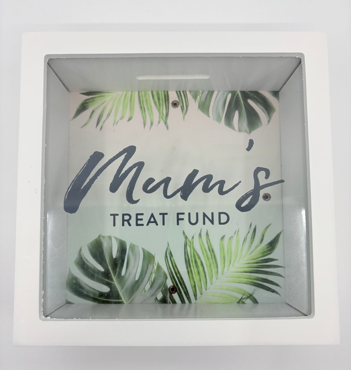 Splosh Change Box – Mum’s Treat Fund - 18cm x 18cm