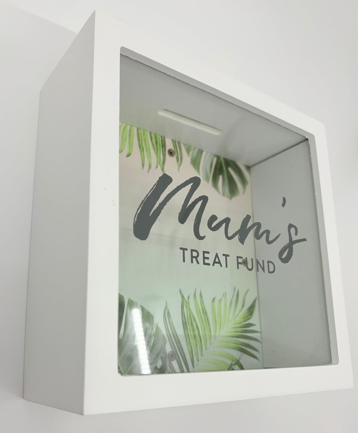 Splosh Change Box – Mum’s Treat Fund - 18cm x 18cm