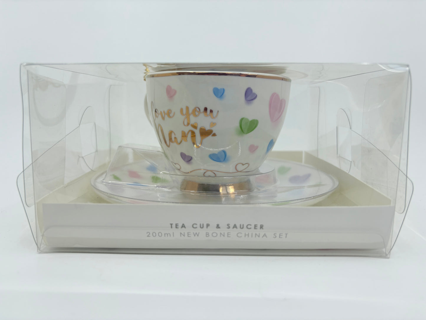 Landmark Tea and Saucer set - I Love You Nan - 200ml