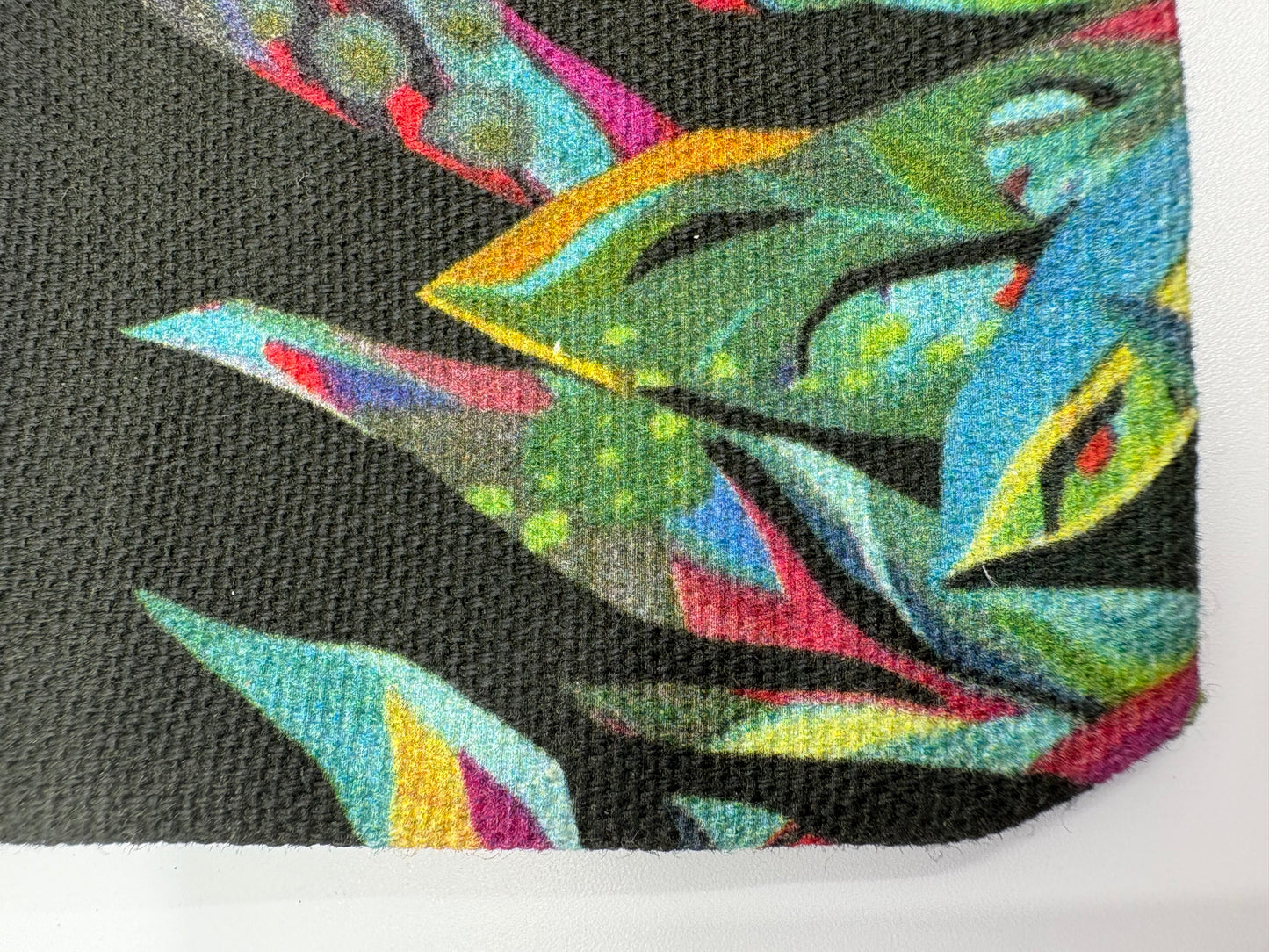 Michelle Allen Designs Canvas Look Makeup Pouch - Bloom Bright - 20x14cm