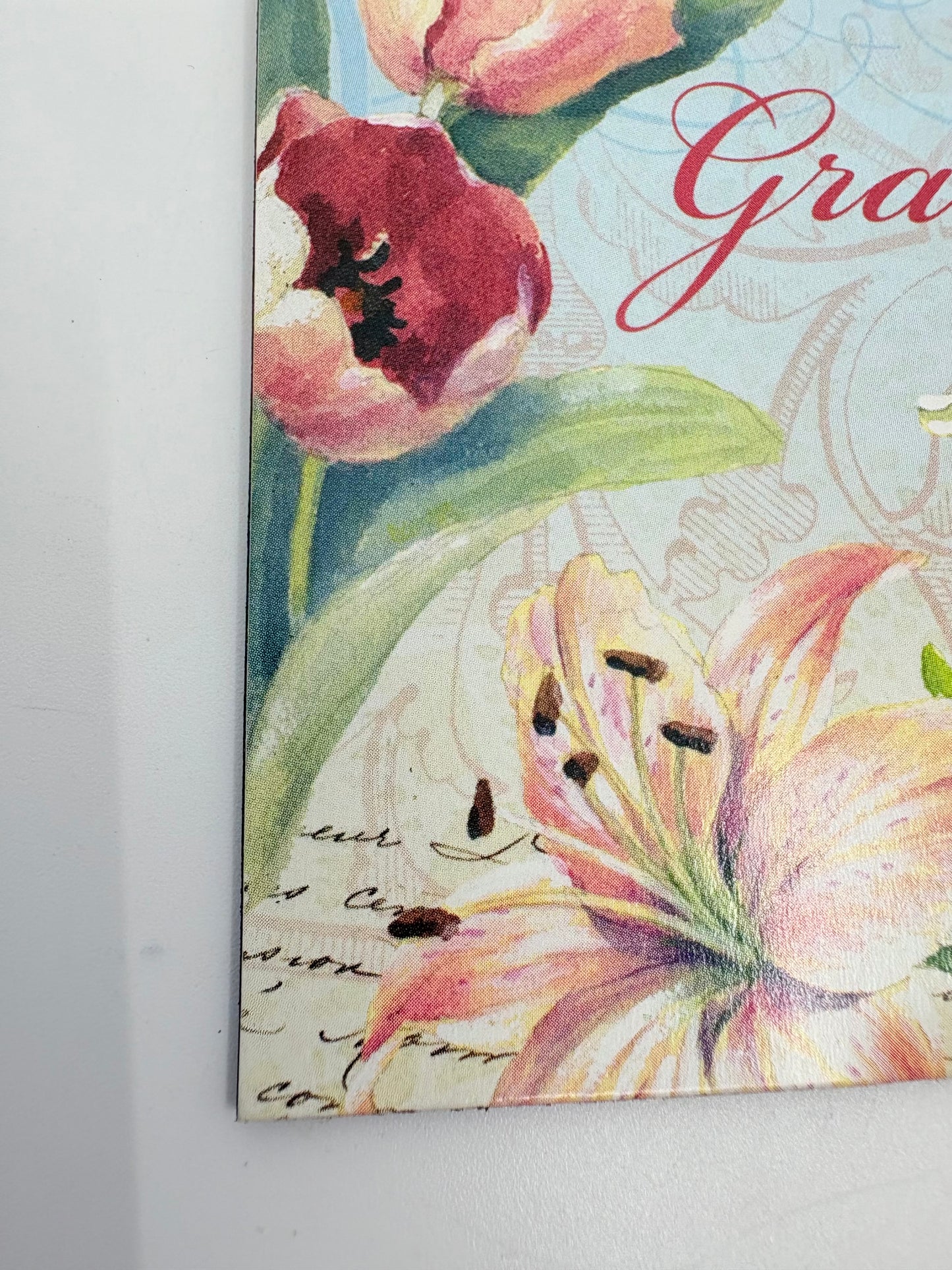 Carol's Rose Garden Magnet - Grandma - 9x9cm