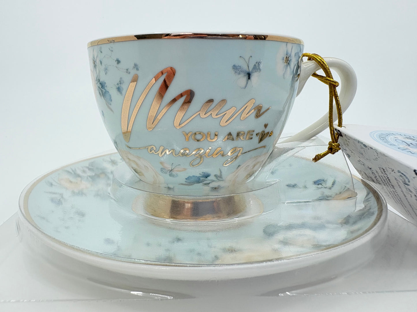 Landmark Mum You Are Amazing - Tea and Saucer set - 200ml