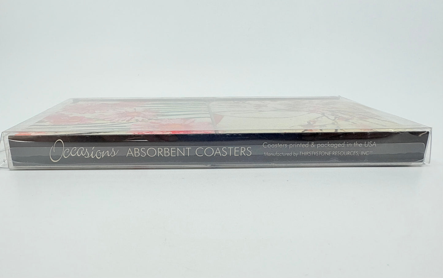 Occasions Ceramic Absorbent Coasters - Pack of 4