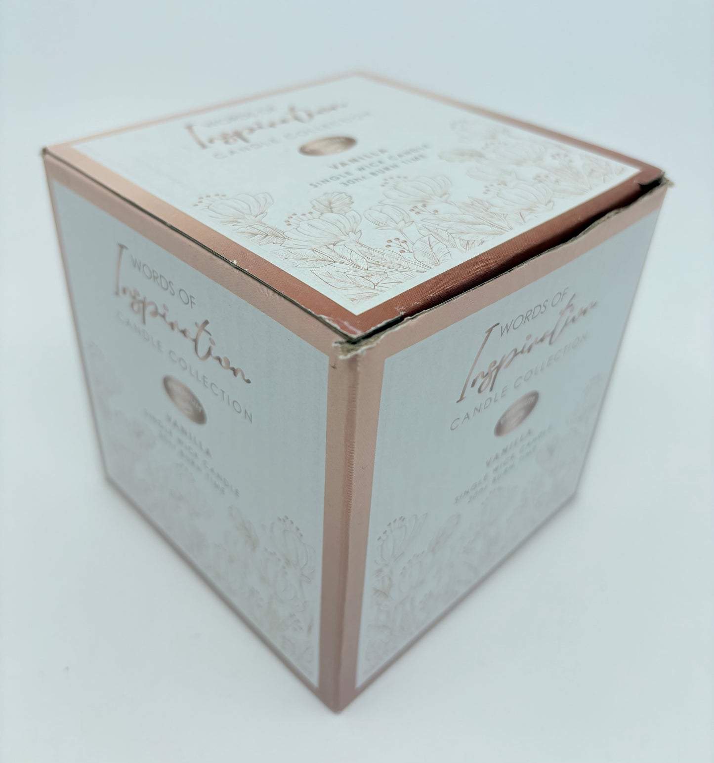 Landmark Words of Inspiration Candle Collection - Daughter - Vanilla Single Wick Candle