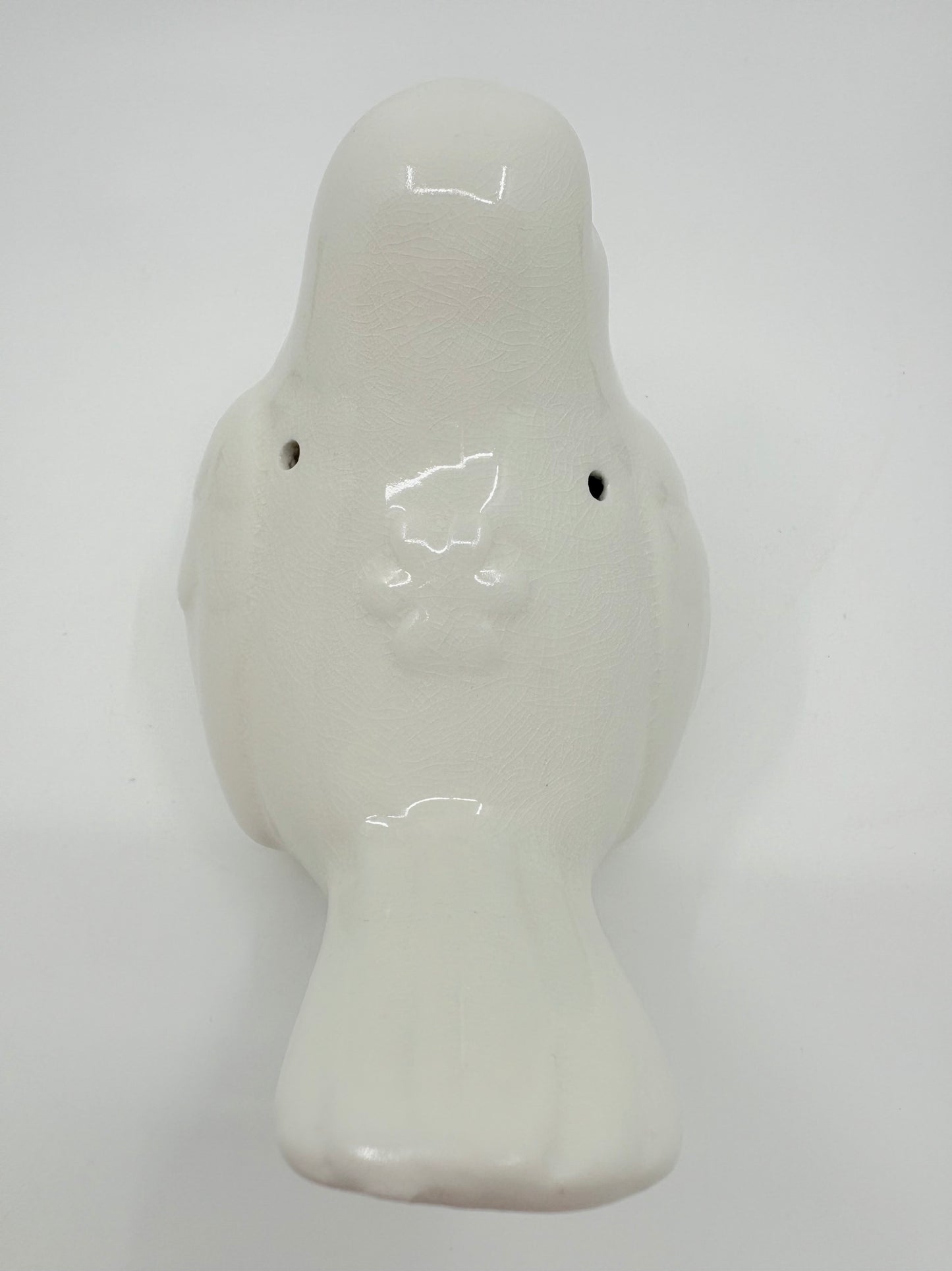 Get Posh White Ceramic Bird - 17x10cm