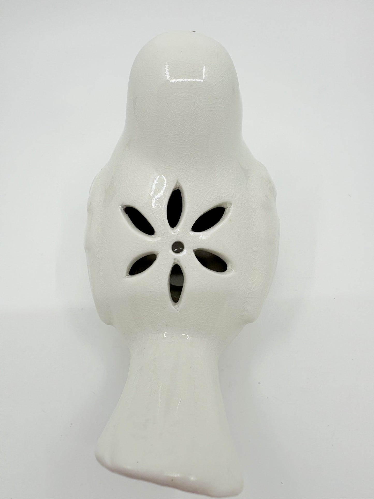 Get Posh White Ceramic Bird - 15x9cm