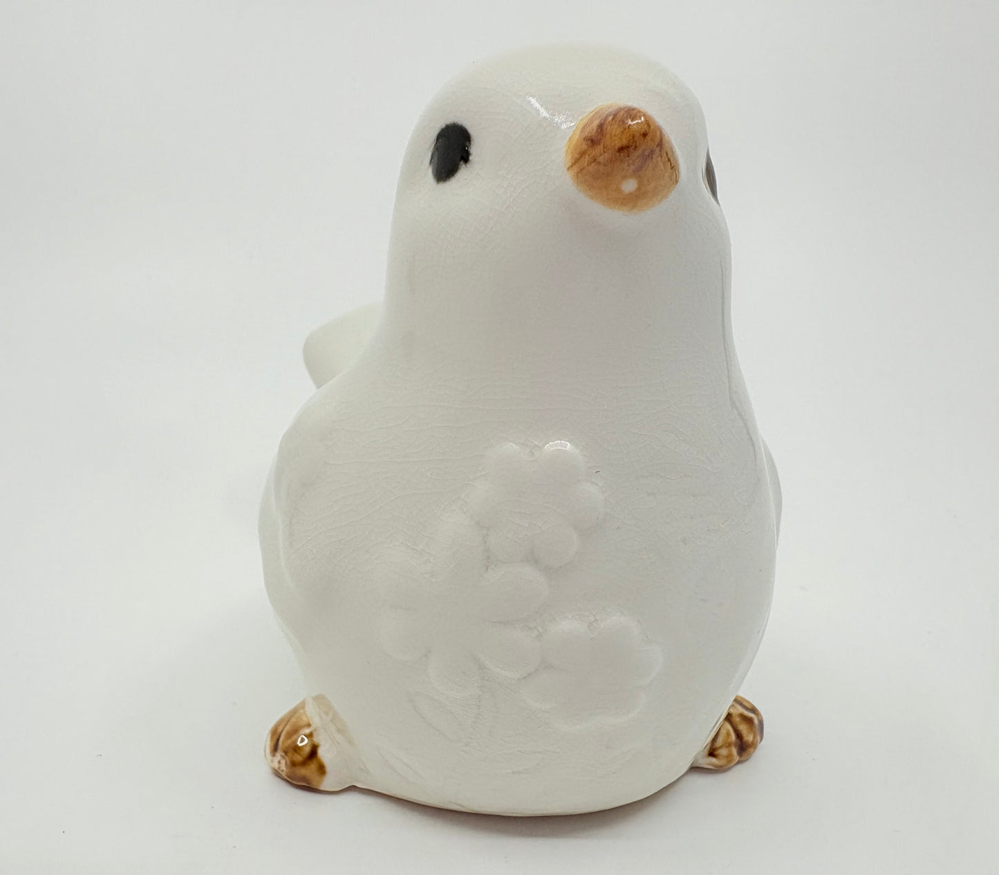 Get Posh White Ceramic Bird - 15x9cm