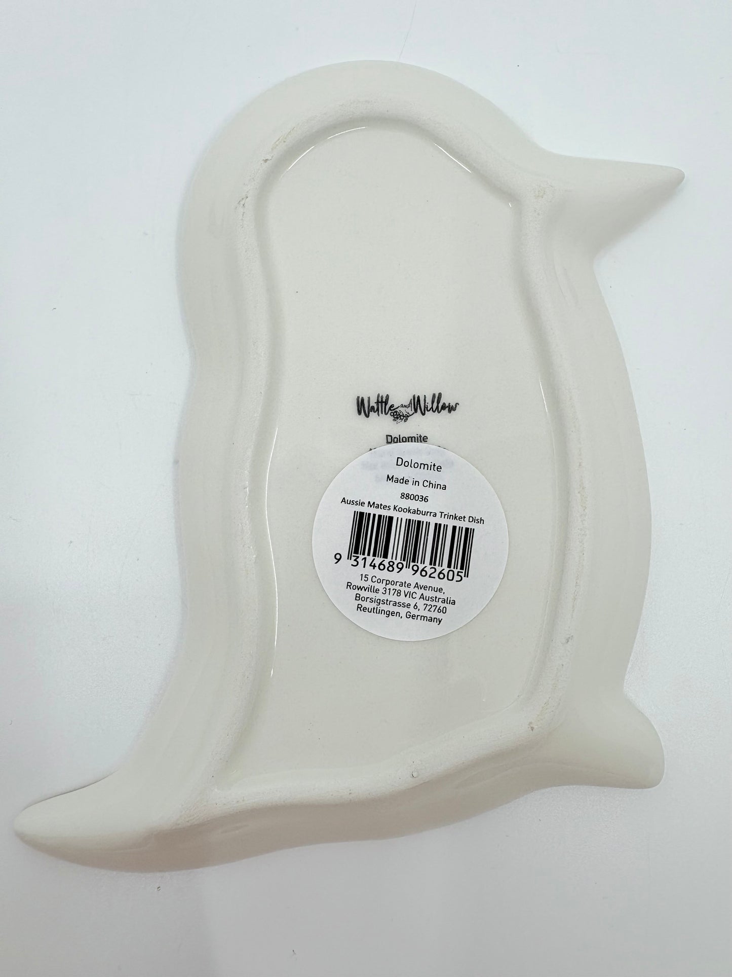 Aussie Mates Ceramic Kookaburra Trinket Dish - 16x13x2cm