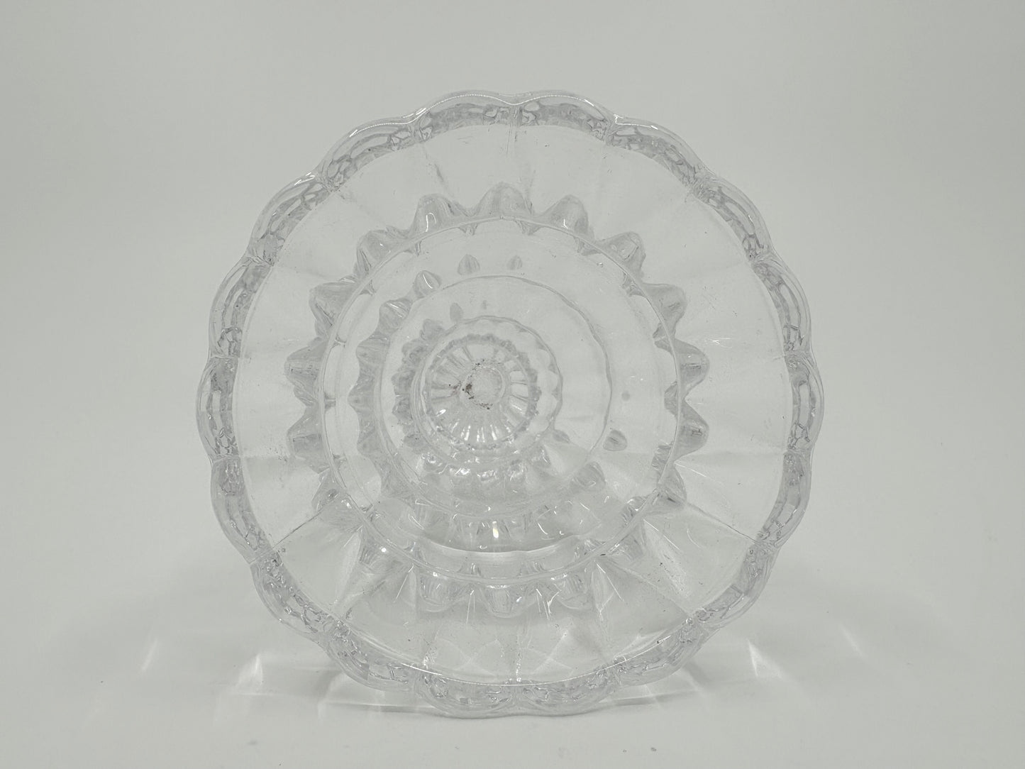 Glass Candle Holder - 14x9cm