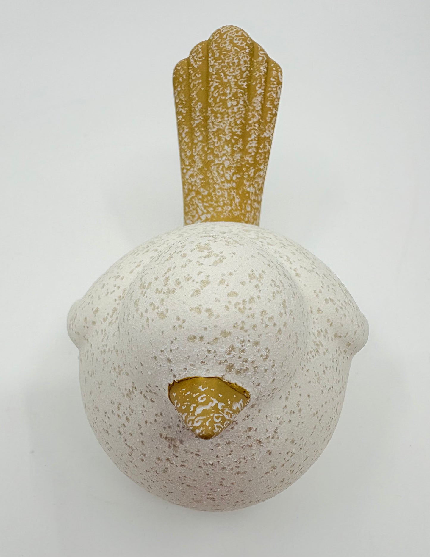 Urban Products Jenna Bird Ornament - Mustard & Sand - 8x13cm