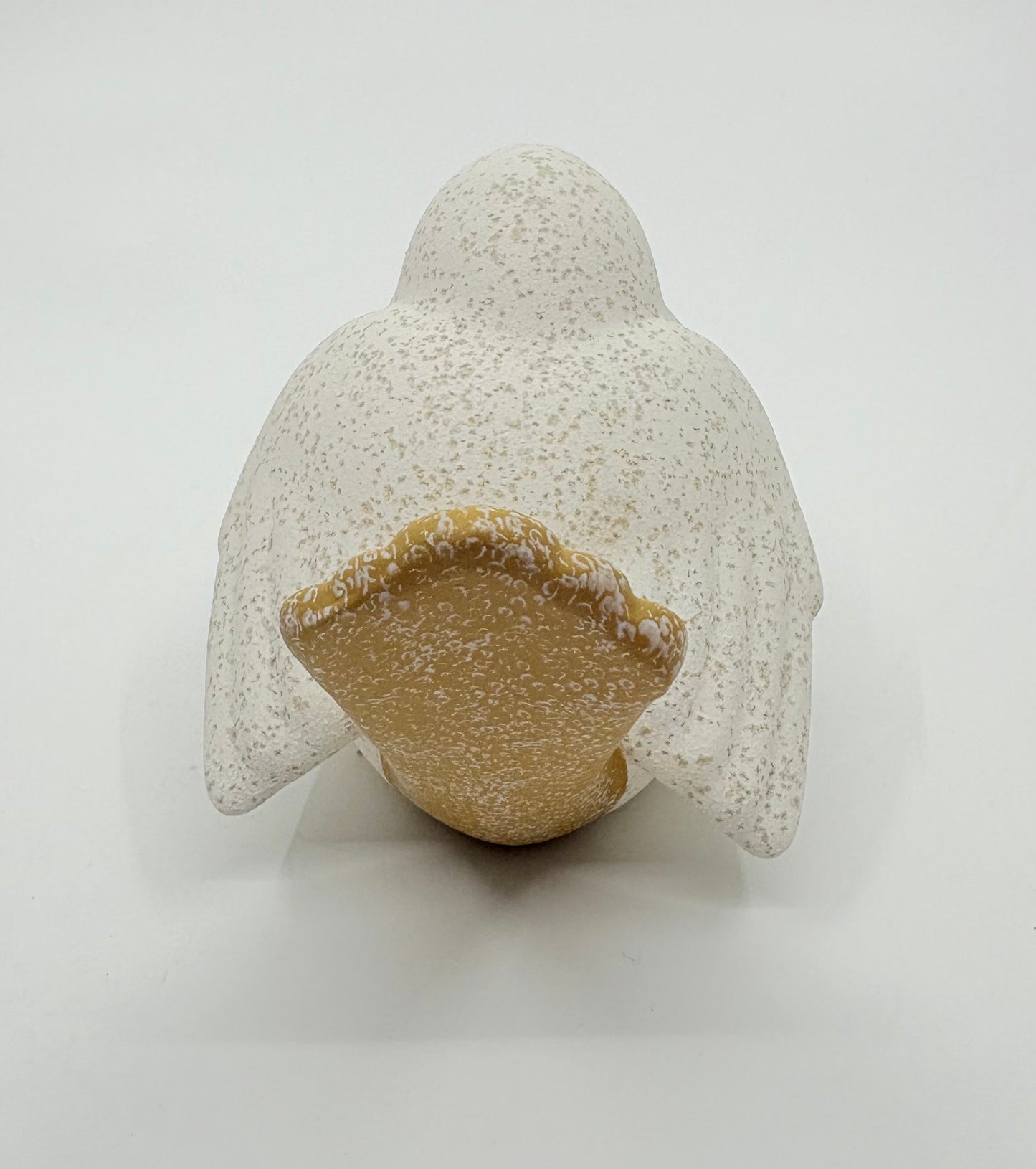 Urban Products Jenna Bird Ornament - Mustard & Sand - 8x13cm