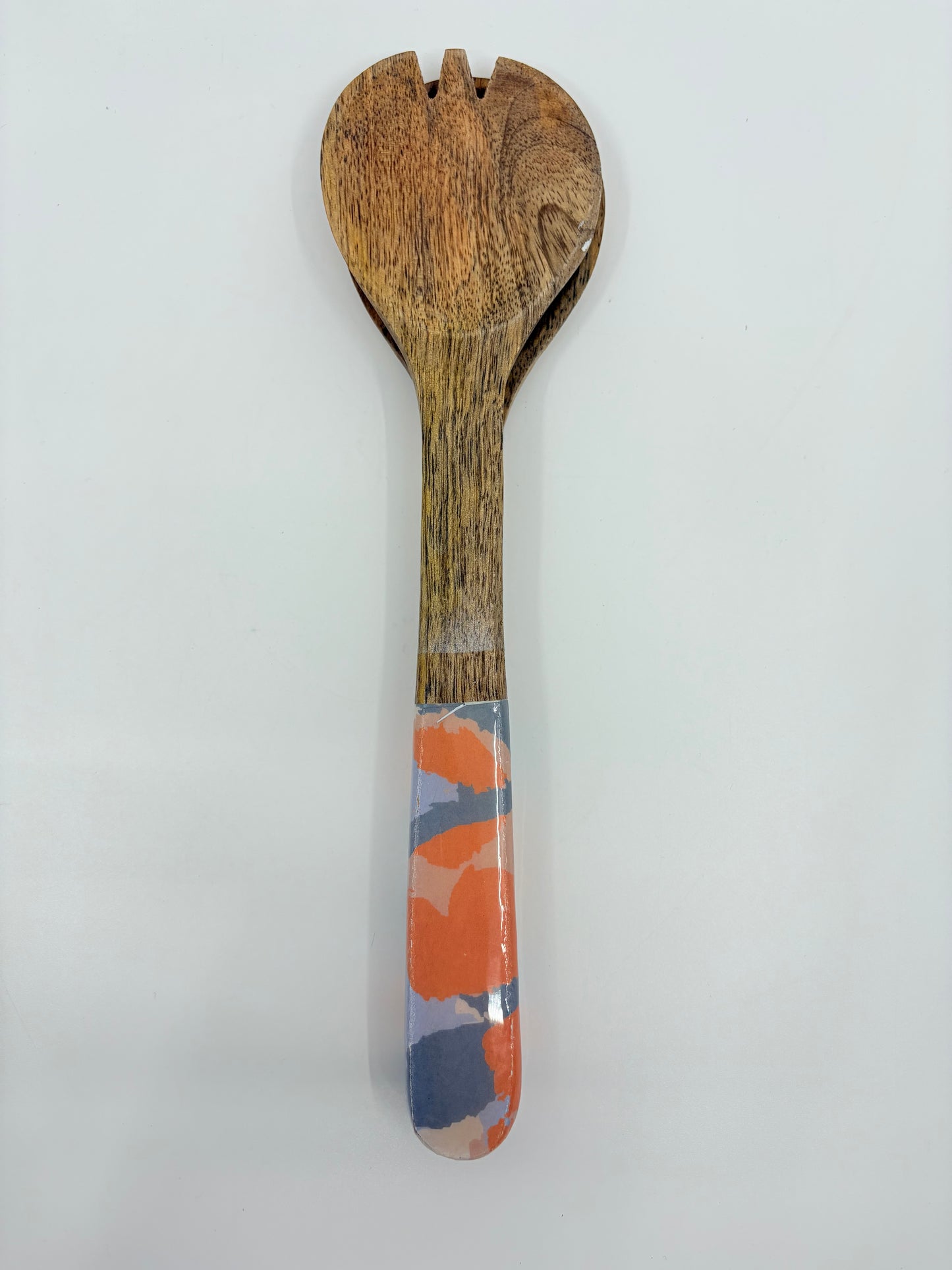 Assemble Handcrafted Mango Wood Sala Servers - Set of 2 - 28x7cm