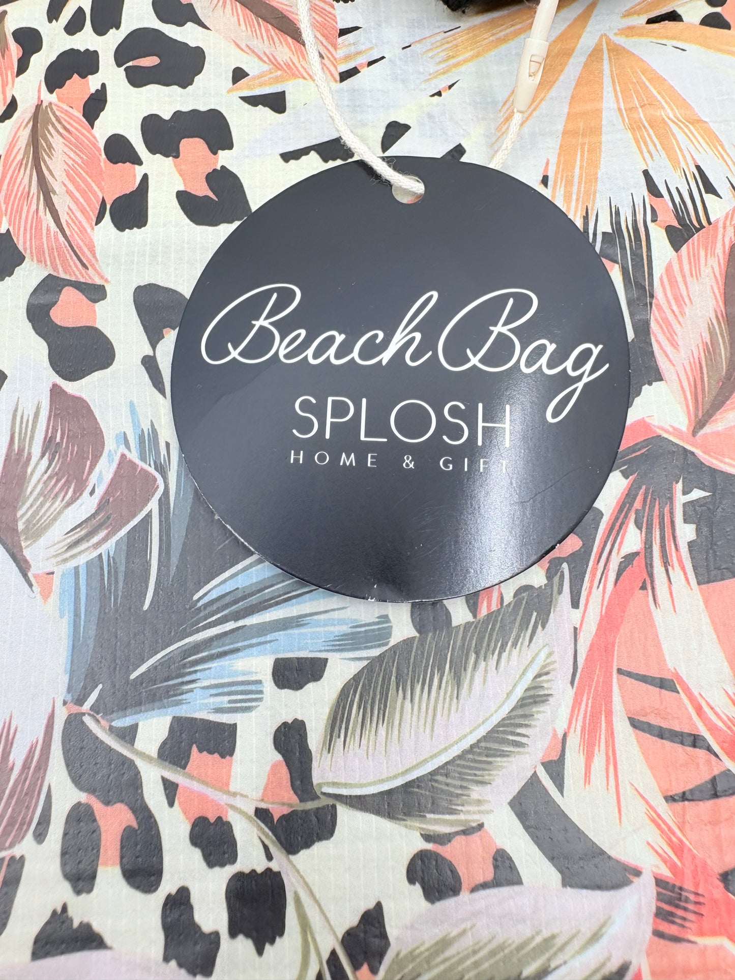 Splosh Leopard Print Picnic Bag - 83x36x33xcm