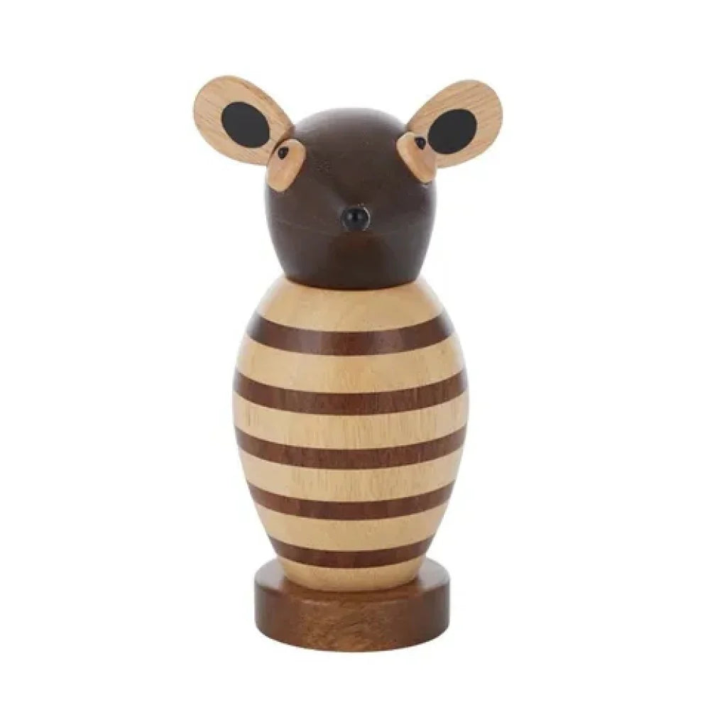 Casa Regalo Wooden Salt and Pepper Grinder -