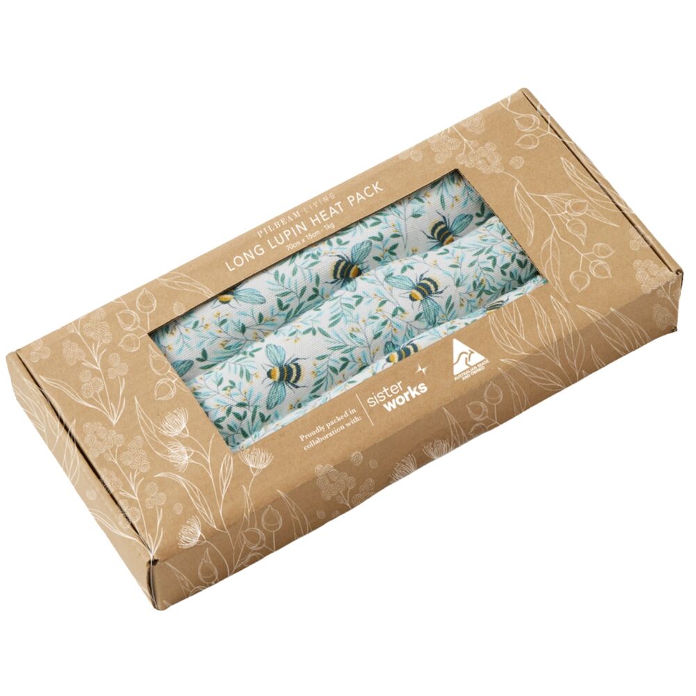 Pilbeam Living Long Lupin Heat Pack - Beebe - 70x15cm - 1kg