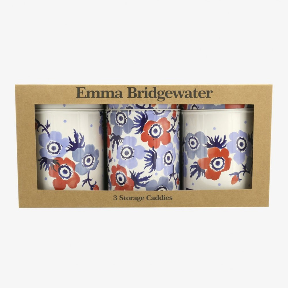 Emma Bridgewater Storage Caddies - Anemone