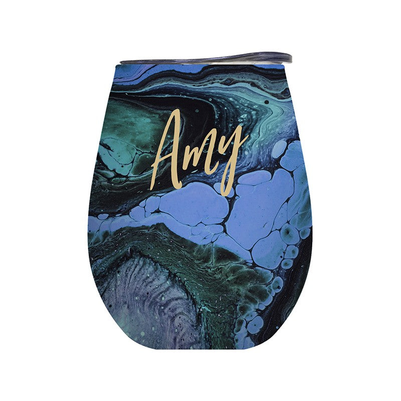 Lily & Mae On Cloud Wine Insulated Vacuum Sealed Stainless Steel Tumbler - Amy - 350ml