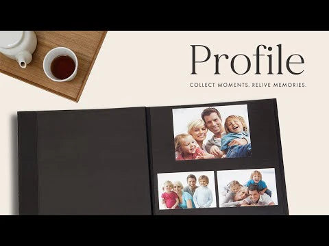 Self-Adhesive Black Photo Album – Peel & Stick Refillable Pages - 5 Sheets (10 Sides) - 37.5×30cm