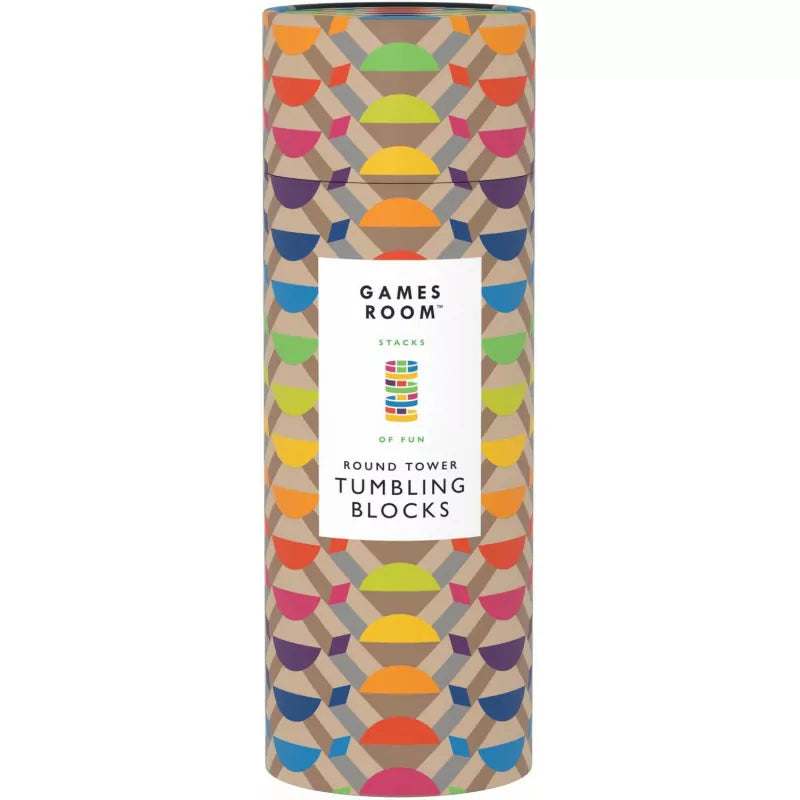 Games Room Round Tower Tumbling Blocks