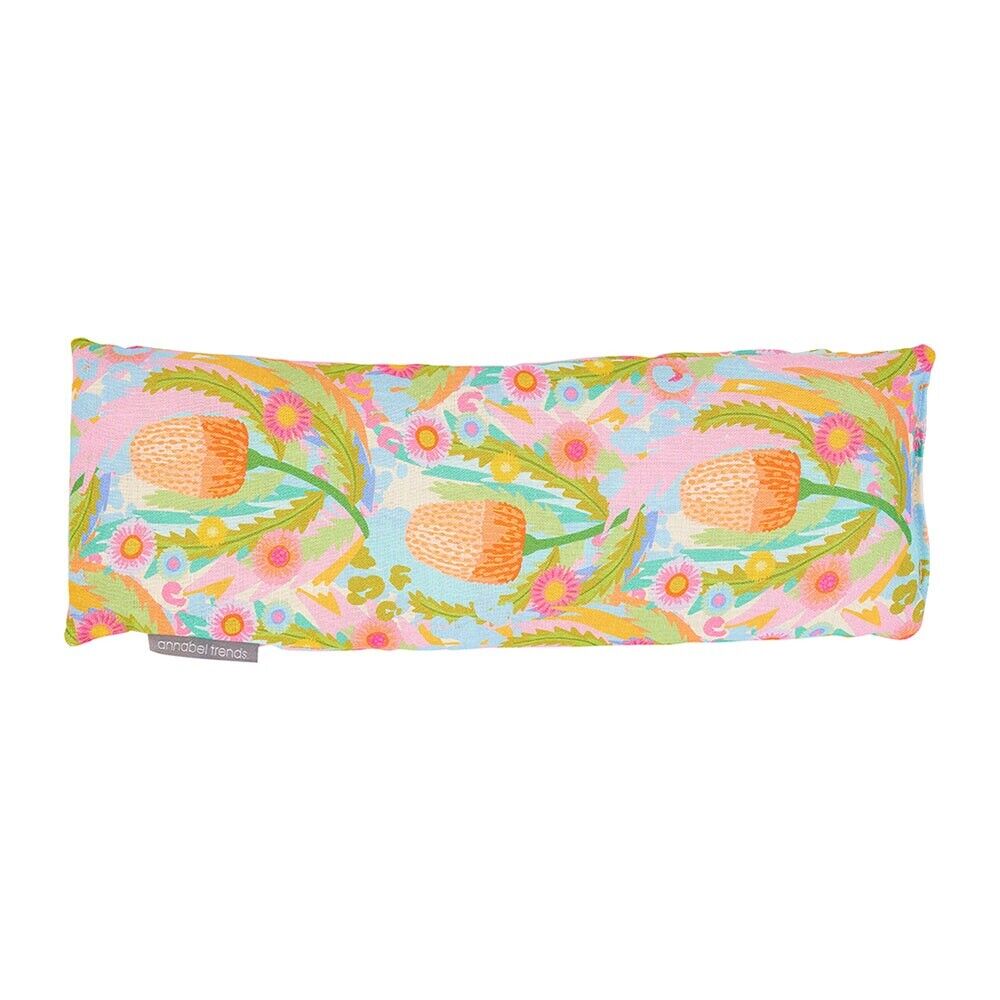 Annabel Trends Linen Heat Pillow - Paper Daisies - 800g - 40x 15x3cm