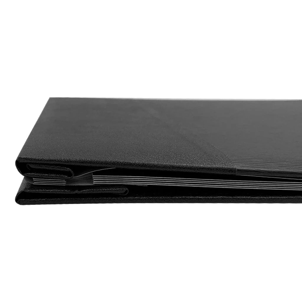 Self-Adhesive Black Photo Album – Peel & Stick Refillable Pages - 5 Sheets (10 Sides) - 37.5×30cm