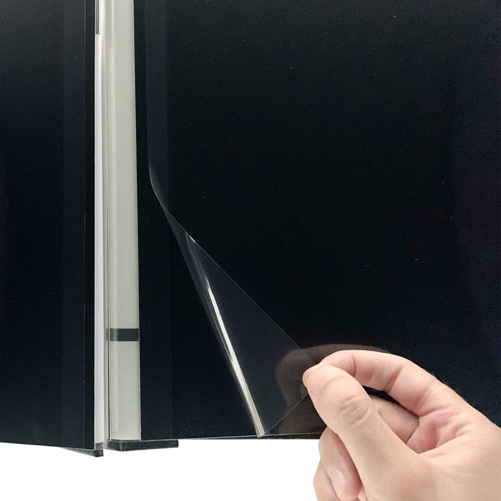 Self-Adhesive Black Photo Album – Peel & Stick Refillable Pages - 5 Sheets (10 Sides) - 37.5×30cm