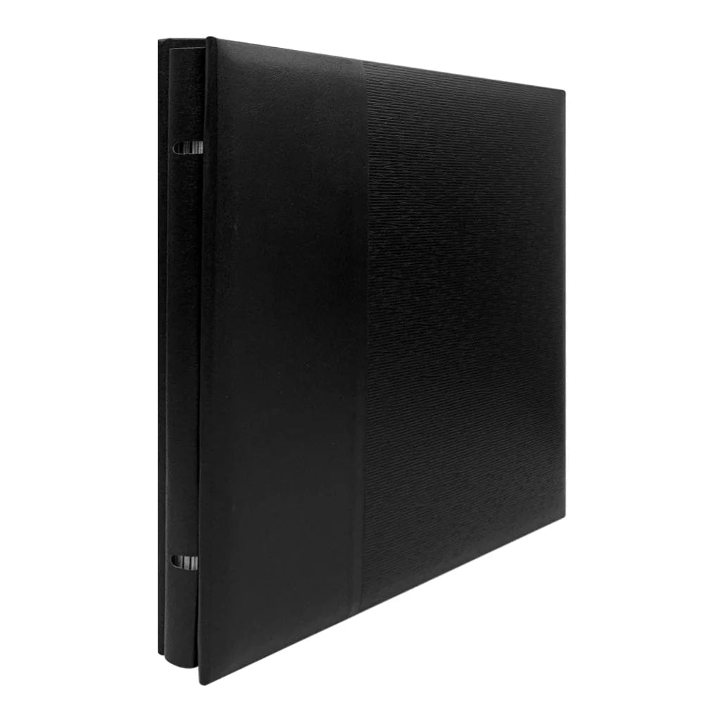 Self-Adhesive Black Photo Album – Peel & Stick Refillable Pages - 5 Sheets (10 Sides) - 37.5×30cm