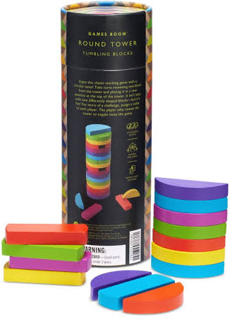 Games Room Round Tower Tumbling Blocks